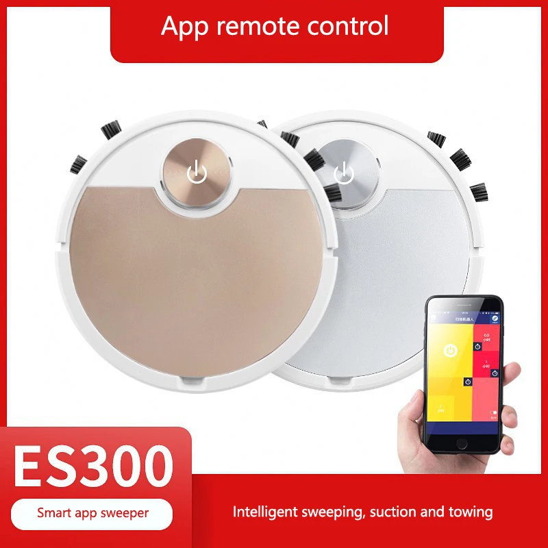 Intelligent sweeping robot automatic cleaning vacuum cleaner with brush sweeping and dragging all-in-one APP remote control