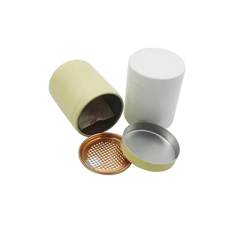 white blue red custom colors small complement powder tin cans airtight mini tinplate cans packaging for coffee tea