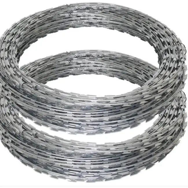 Железная гальванизированная проволока лезвия