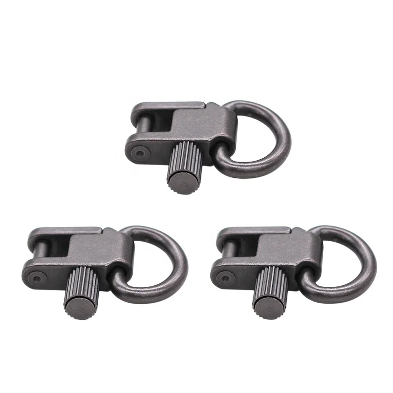 Durable Hunting Accessories Stainless Steel Sling Swivel for Paracord Straps