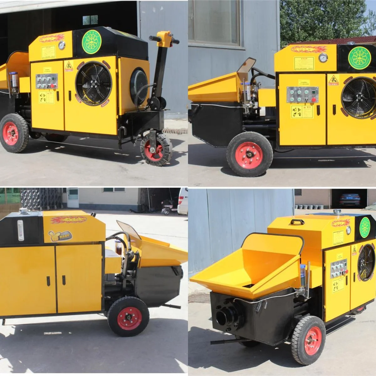 Mobile Portable Concrete Pump Machine Mini Concrete Pump Construction Machinery