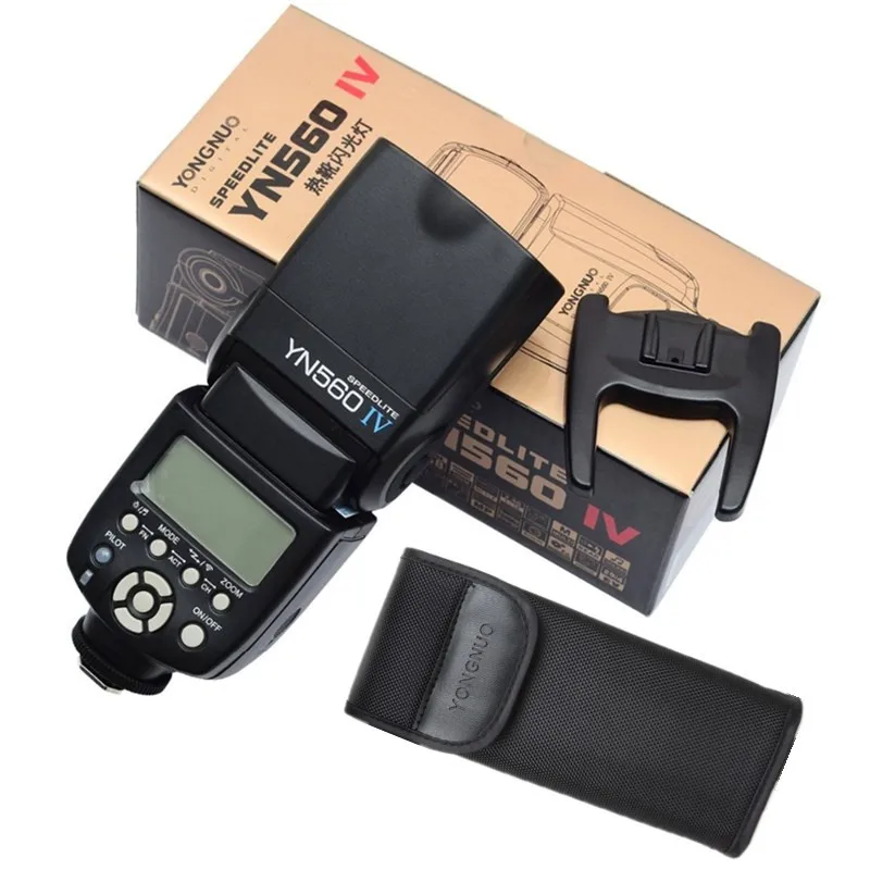 Горячая Распродажа Yongnuo YN560IV Speedlite 2 4G беспроводное радио Master Slave Flash YN560 IV для DSLR