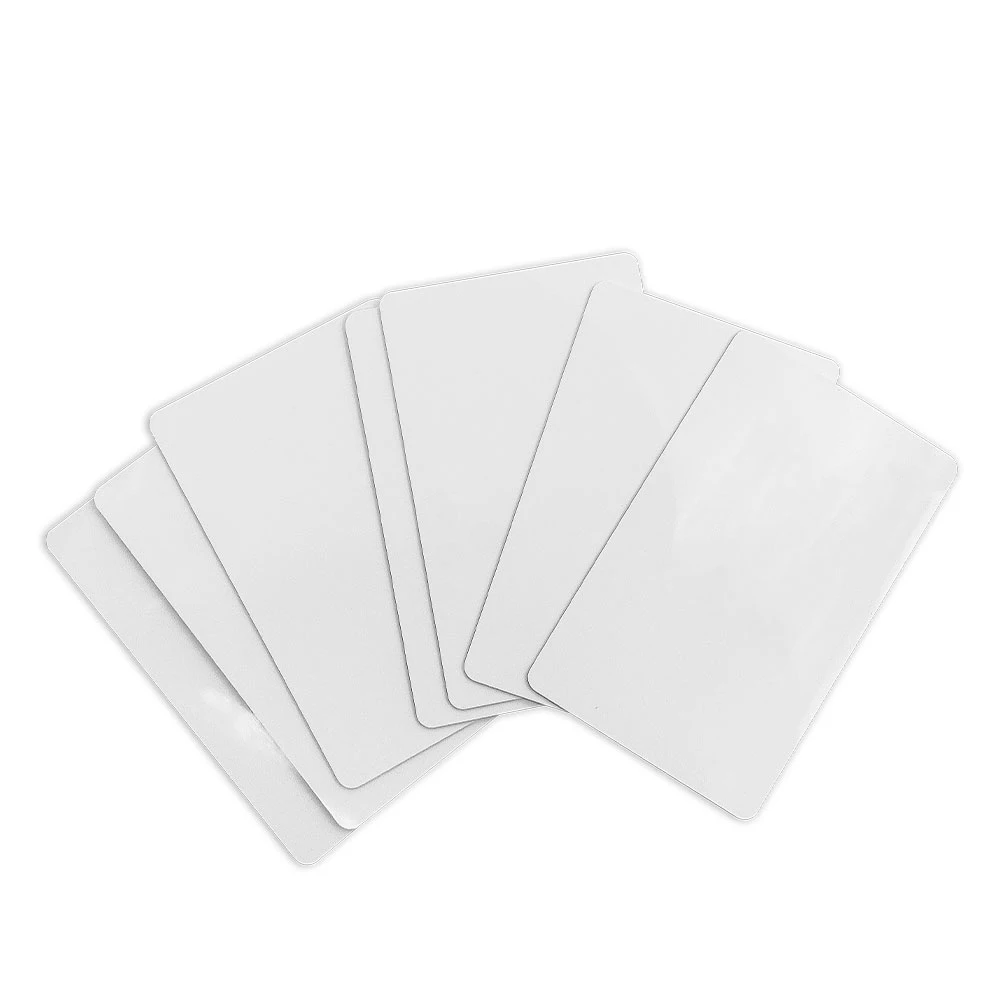 Printable CR80 Laminated Sublimation Plastic White Id Business Blank PVC Card
