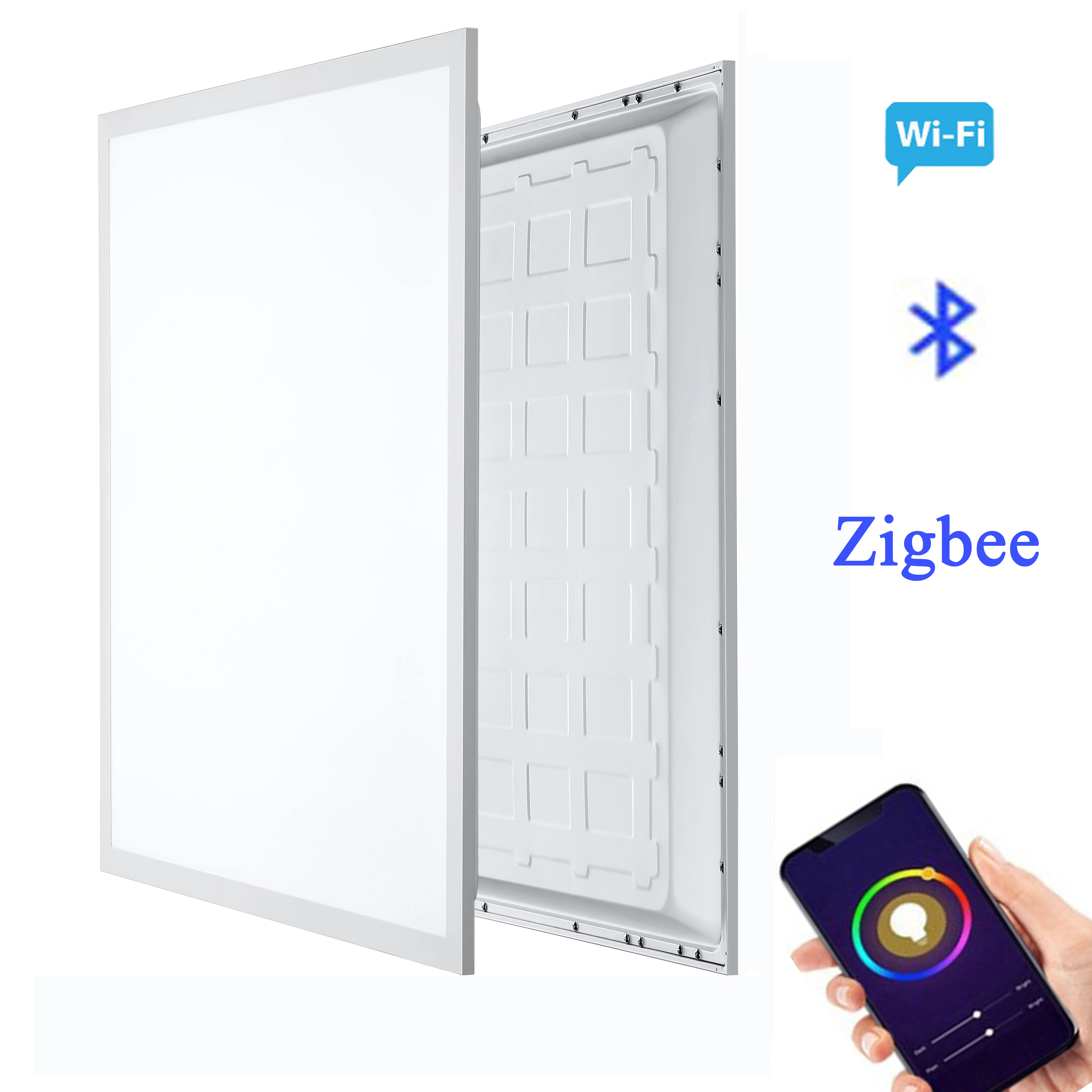 Светодиодный потолочный светильник Boyid 30x60 30x120 60x60 60x120 DMX Zigbee Wifi с дистанционным управлением регулируемой яркостью Smart RGB CCT RGBW RGBCW