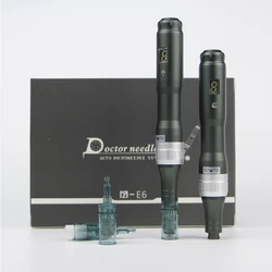 Wireless Dermapen Digital 6 Levels Speed ULTIMA Dr. Pen E6 black Microneedling Derma Pen