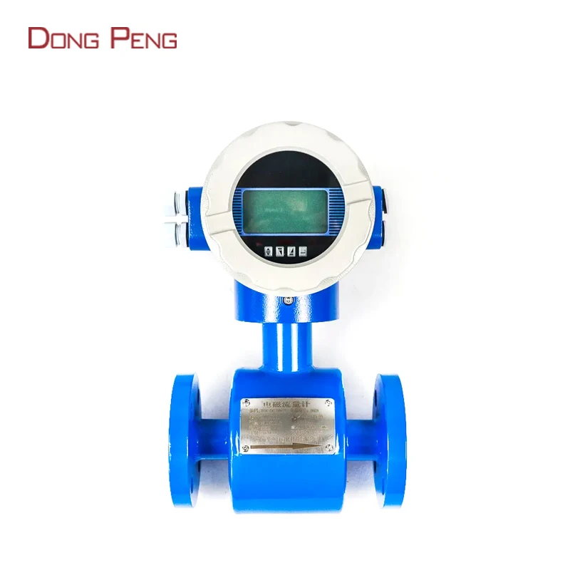 Digital Electromagnetic Flow meters Liquid Water Magnetic Flow Meter