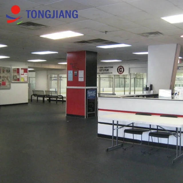 3-12mm Shockproof noise reduce rubber mat for gym