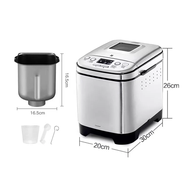 WMF Automatic Bread Machine Stainless Steel Multifunctional Kneader Spit Driver Toaster Baking Tools