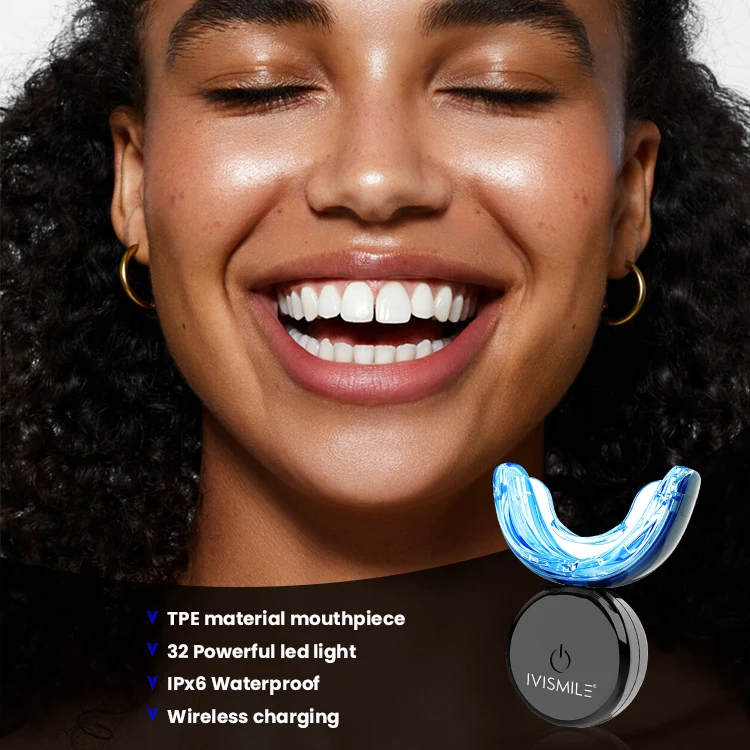 Home Personal Care UV HP Blanchisseur De Dent Led Wireless Teeth Whitening Kit With Teeth Gels