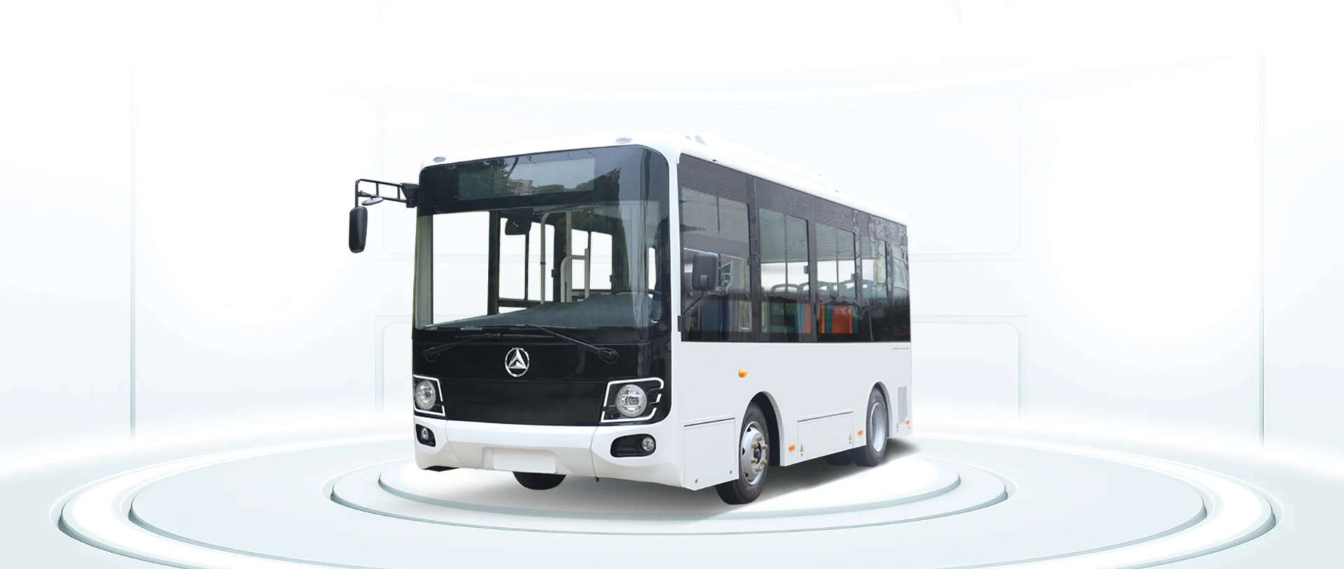 Hot-selling buses in stock New quality assurance Luxurious design 17-seater pure electric bus City bus Cheap and durable