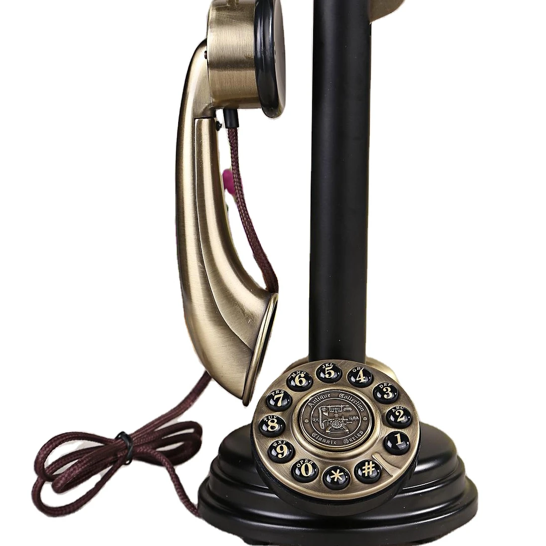 
Vintage Style 1919 F The Push Button Old Fashioned Phone 