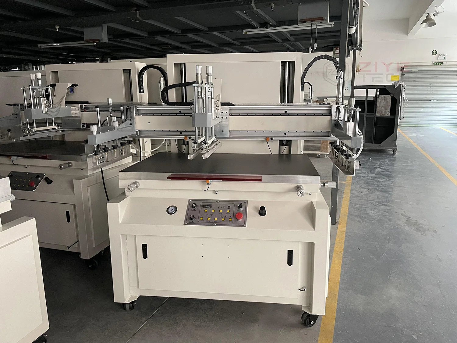 Plate Pcb Screen Printing Machine SPE60100 Metal Screen Printer for Solar Cell  800 Pcs/h by Electric