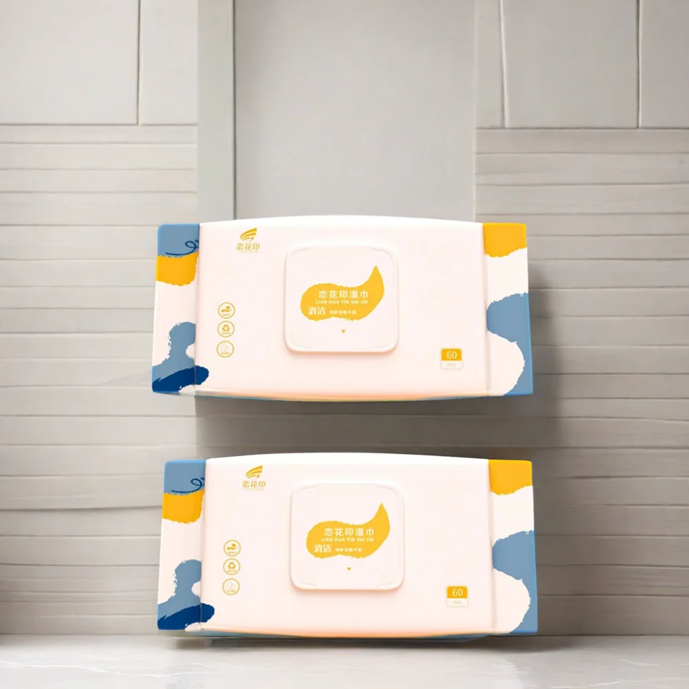 Feminine Wet Wipe for Sensitive Skin Biodegradable Adult Flushable 80pcs Wet Wipes