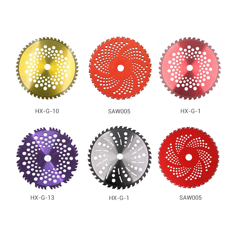 Garden Agricultural Carbide Cutting Blade Lawn Mower With Machine Alloy Circular Saw Blade