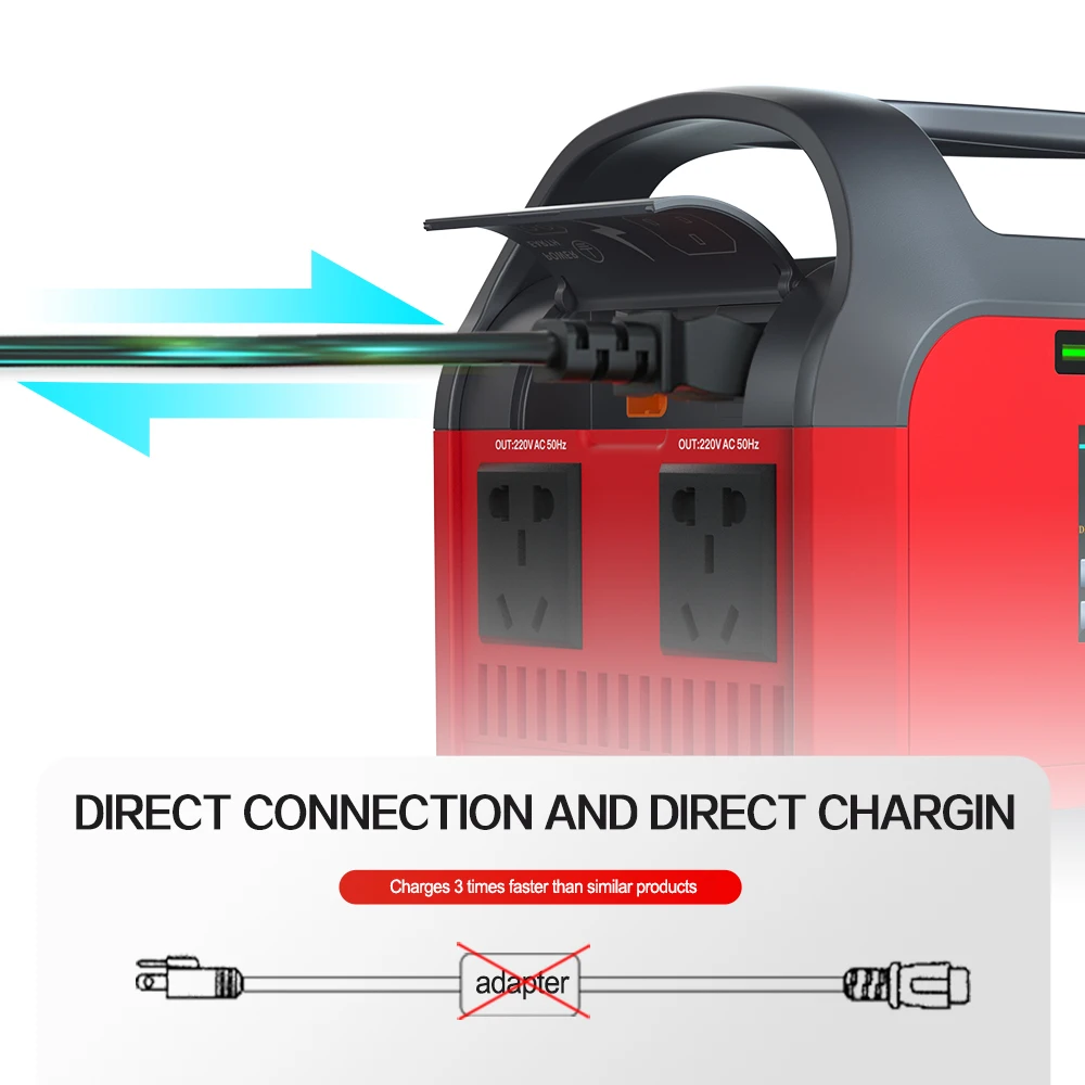 Power Station 220V Outlet Solar Solar Energy Portable Power Station System for Camping Laptop