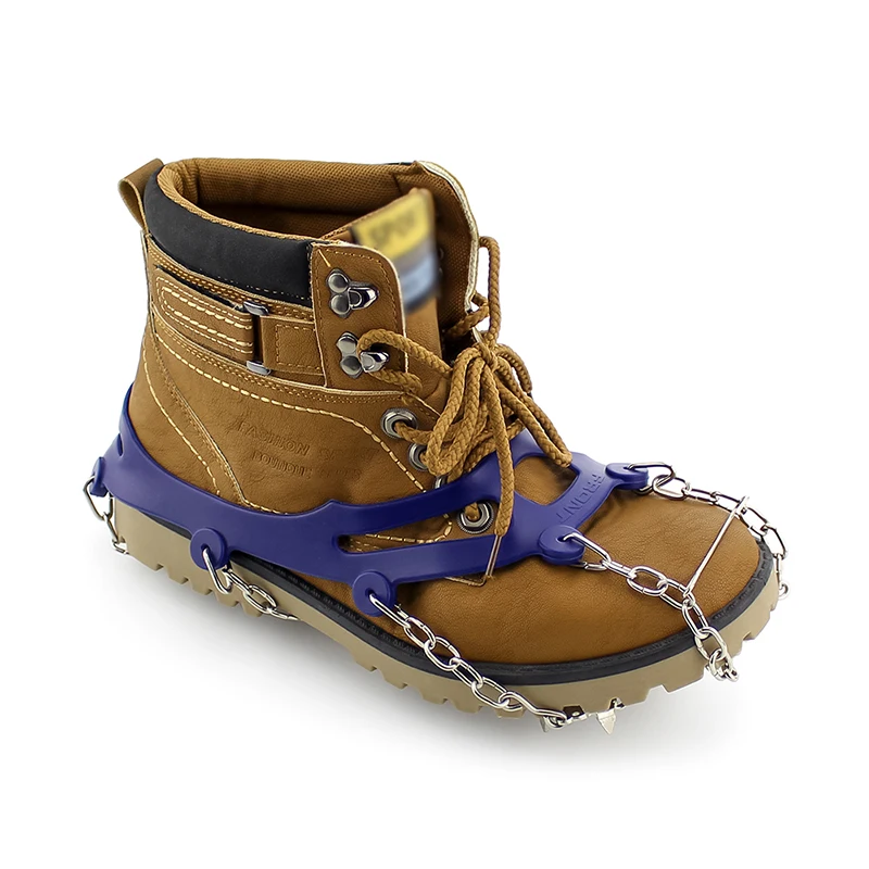 Anti Slip Ice Snow Tracks Women Shoe Walk Traction Cleats Crampons For Hiking Boots