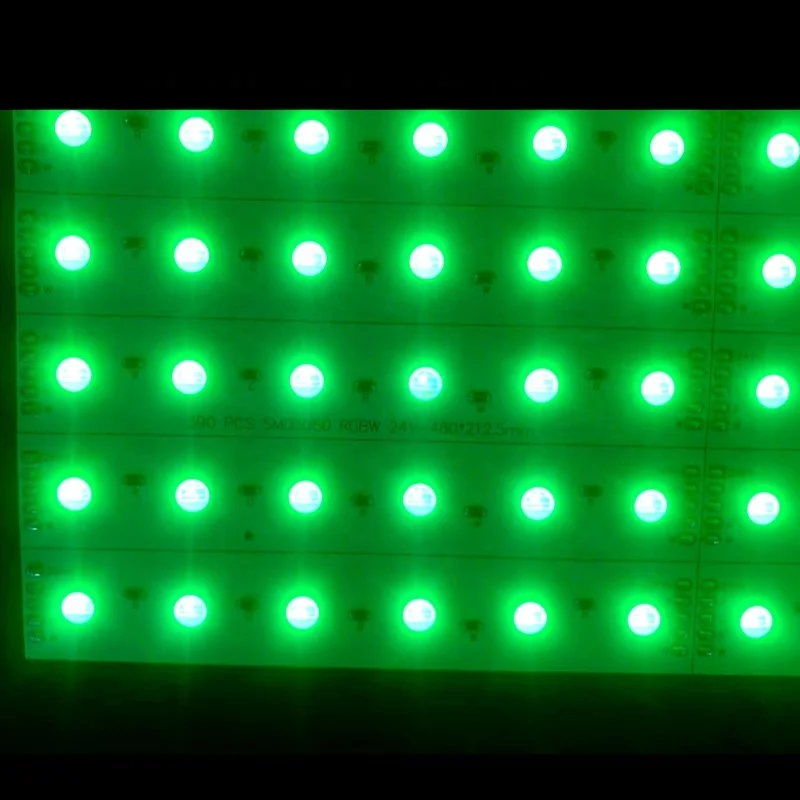 Rgbw Светодиодная лента с подсветкой индивидуальная светодиодная печатная плата 24 В 5050 480*212 5 мм 390 светодиоды 15 Вт 960*850 для специального применения