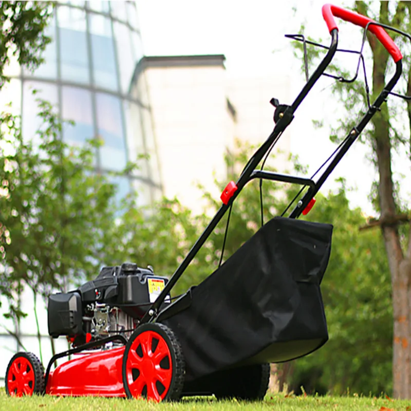 High Quality Power Self-propelled Mountain Lawn Mower Hand Push Lawn Machine Landscaping Grass Cutting Machine Lawn Mower