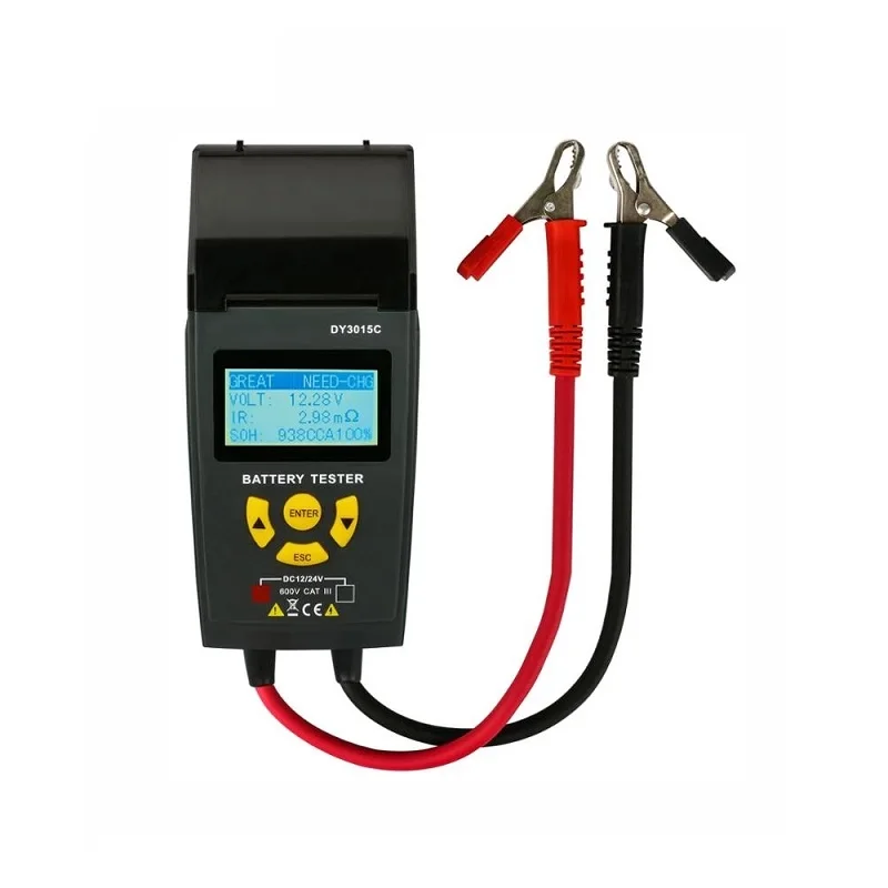Автомобильный тестер аккумулятора анализатор зарядки инструмент для проверки ремонта