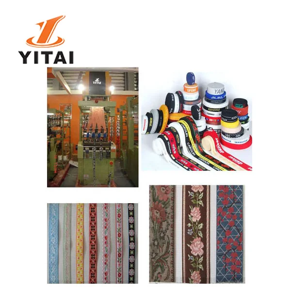 Yitai Narrow Fabric Twill Tape/Elastic Tape/Webbing Tape Making Power Loom Machine,Safety Belt/Industrial Belt/Ribbon Weaving Ne