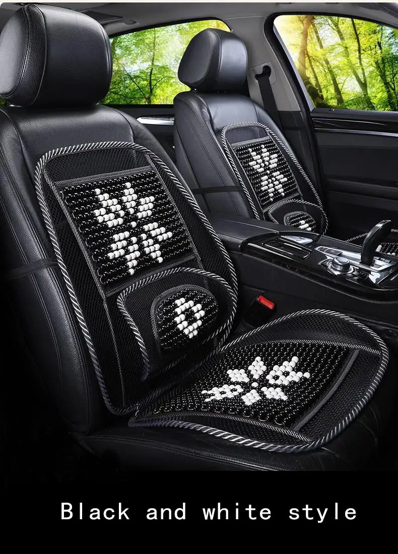 Wood Bead Automobile Cushion in Summer
