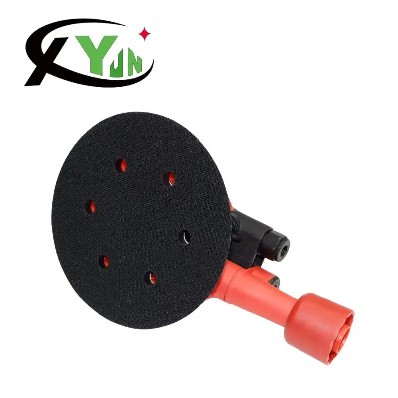 6 Inch Pneumatic Air Sander Polisher Tool Polishing Random Orbital Palm Machine Grinder for Car Paint Care Rust Removal