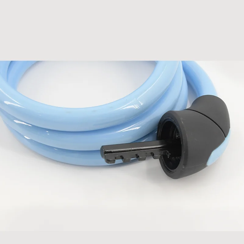 Bicycle lock Anti-theft 4 Foot Pvc Coating Steel Anti-scratch Coating Mountain Road Bike Bicycle Cable Lock