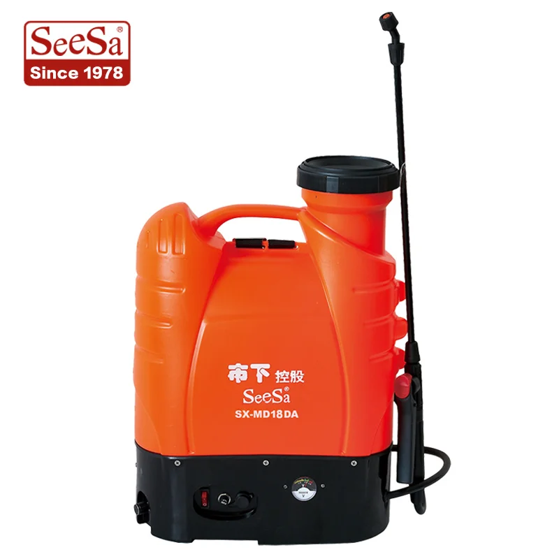 Seesa 15L 18L, мощный герметичный ранец, опрыскиватель, Электрический насос, сельскохозяйственная машина с высоким потоком