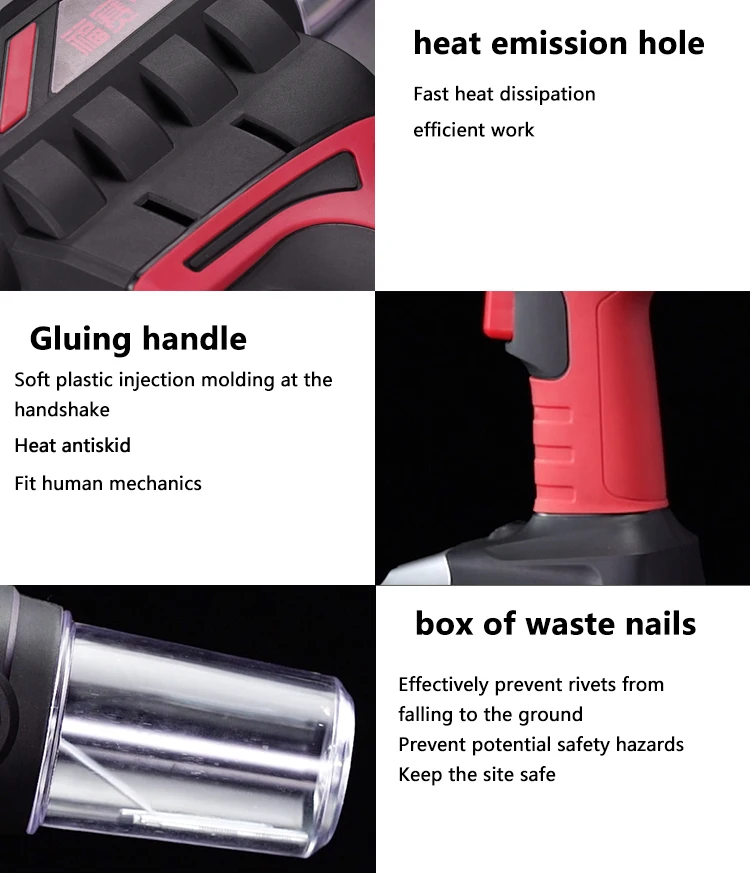automatic pneumatic electric rivet gun blind air hydraulic riveter tool FS-004