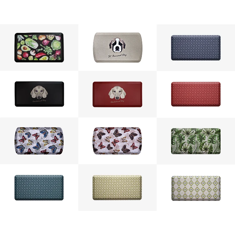 Sheepmats Fashion Non-Slip Stain Resistant Floor Stand Mats Kitchen Counter Mat
