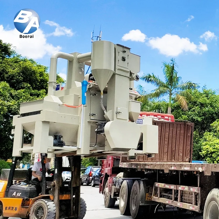 Customized PCL automatic sandblasting machine / of automatic sandblasting production line notebook shell pretreatment sandblasti