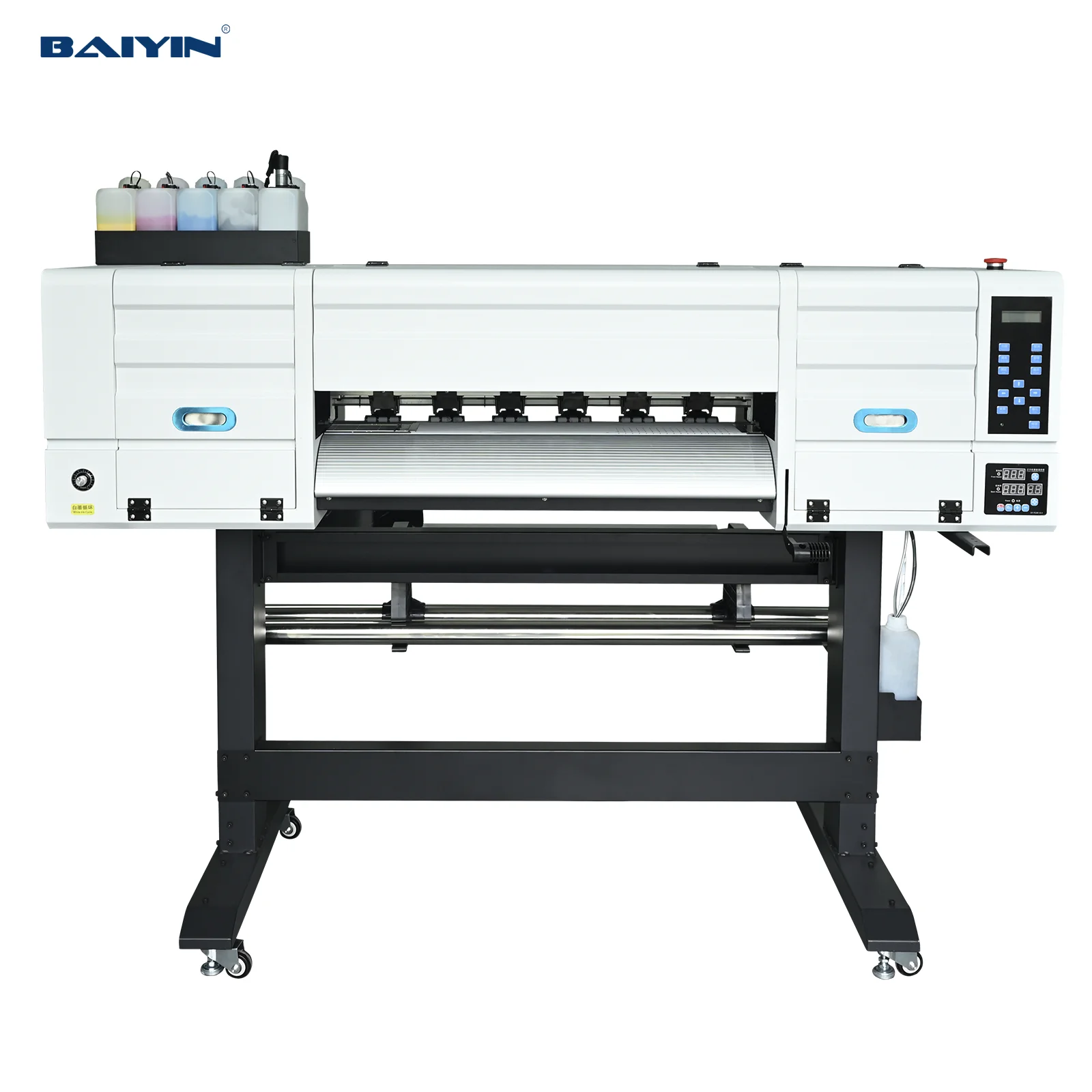 Baiyin 60 cm Industrial DTF Printer 24 Inch Dual Head I3200 DTF Printer T-shirt Printing Machine for T-shirts Printing