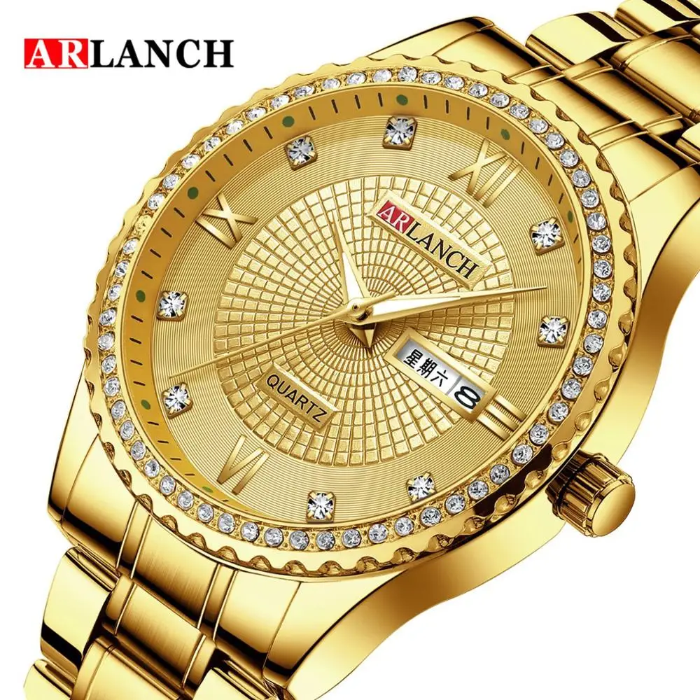 wholesale luxury Water Resistant stainless steel Feature hand wrist waterproof oem classic men watch