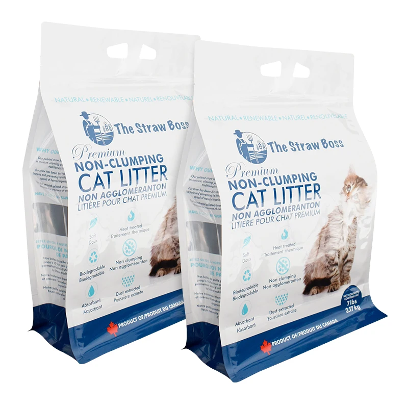 4.5lb 6.6lb 12lb 17.6lb 25lb Matte Finish Customized Stand Up Zipper Pet Dog Food Bag with Clear Window