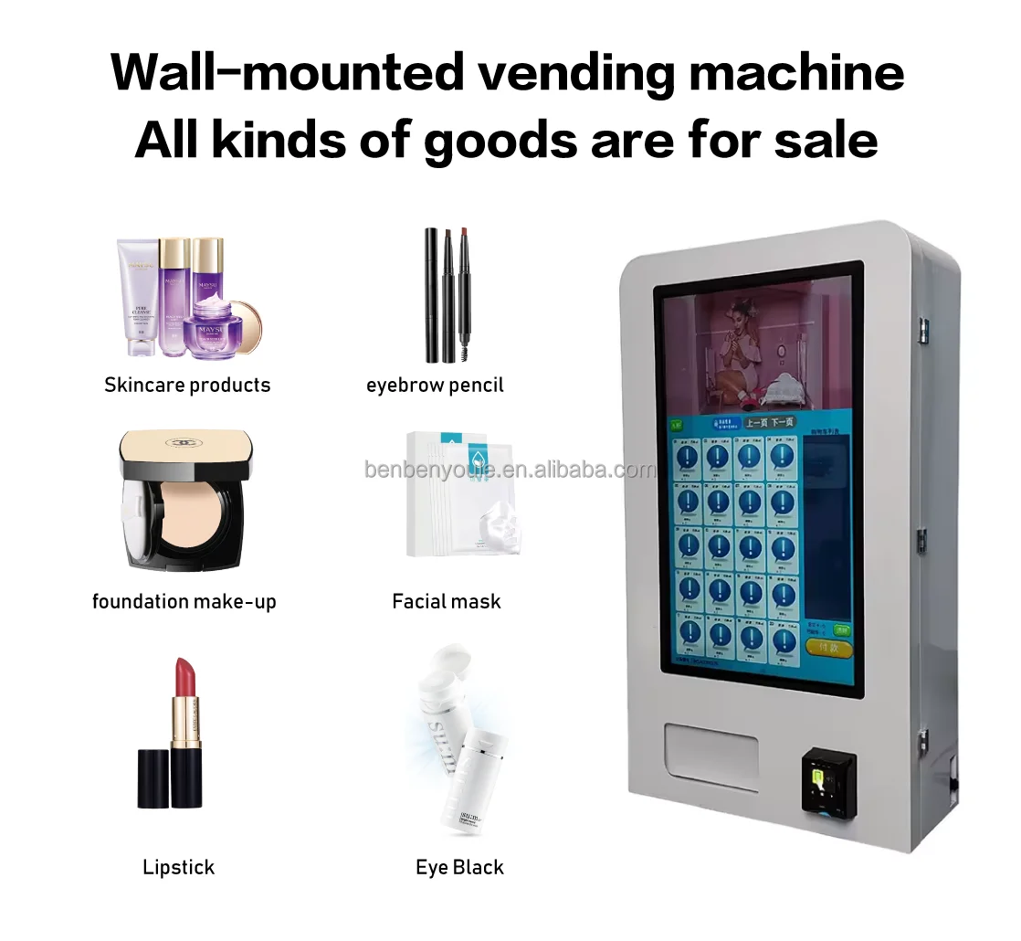 Manufacturer Tobacco Mini Cigarette Small Wall Mounted Vending Machine For Sale