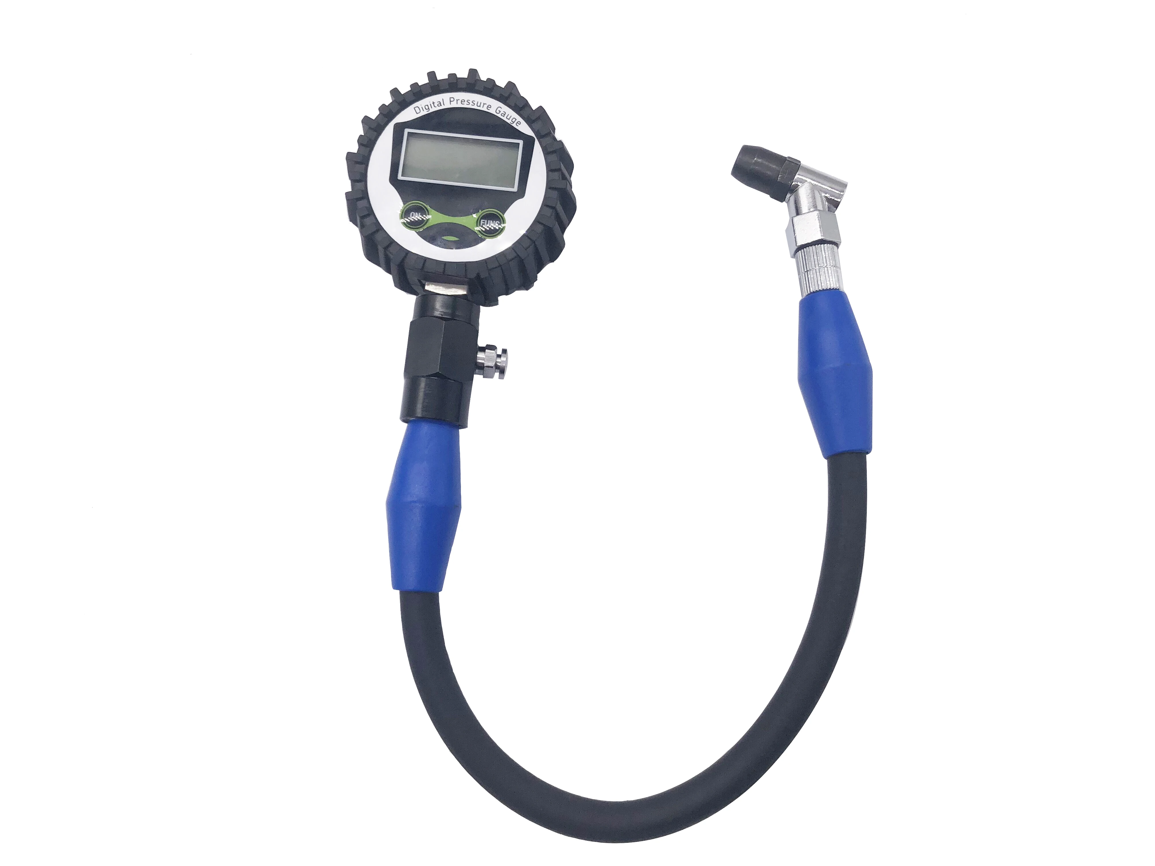 2.5 inch Electronic Digital Tyre Pressure Gauge checker with 45 degree chuck for car, electric motorcycle