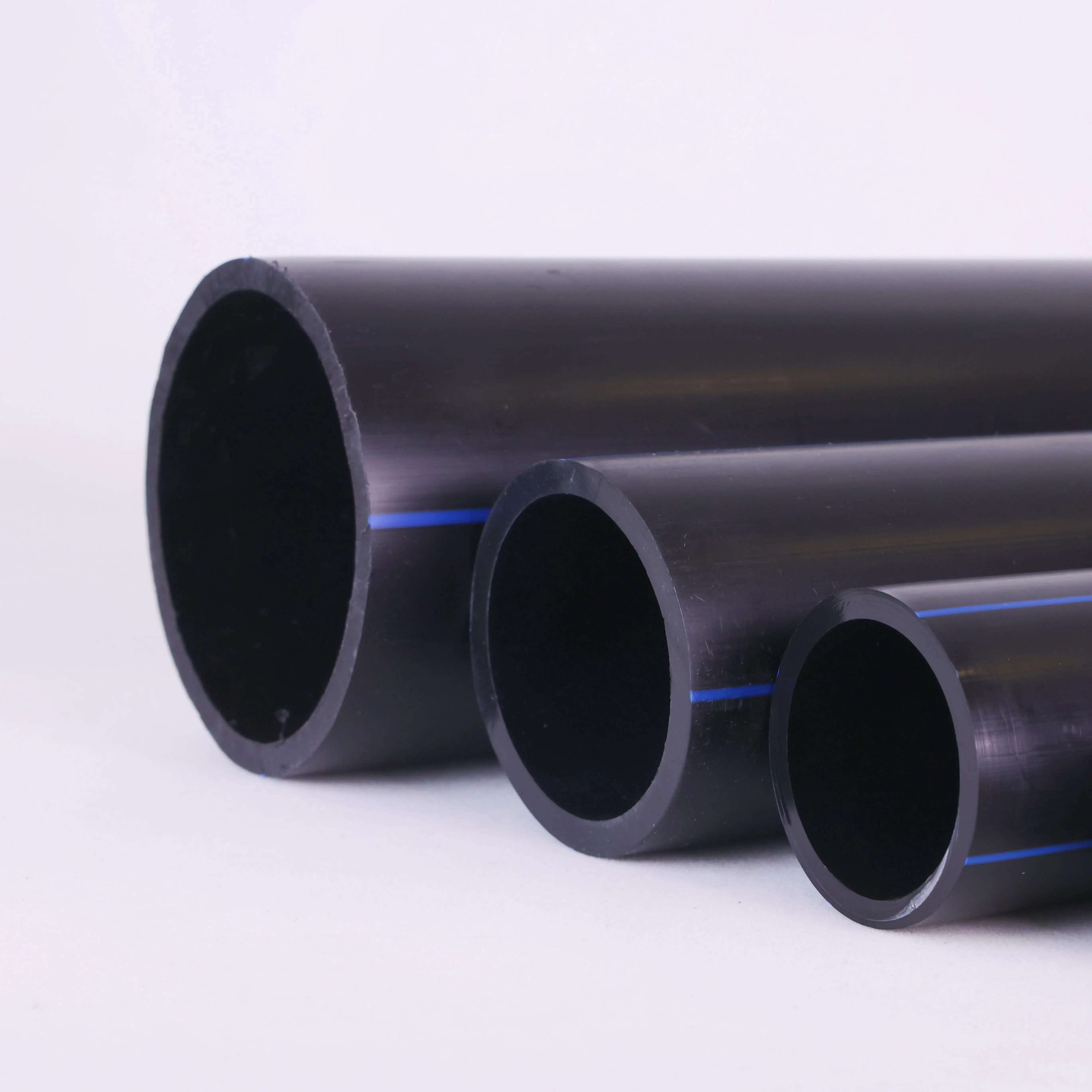 HDPE Pipe Plastic Black Tube Water Drainage Pipe Water Irrigation Plastic Pipe