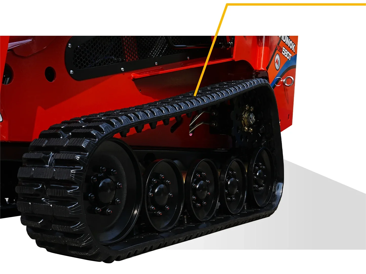 China Meng brand Mini crawler compact skid steer loader  high quality 25hp 30hp 35hp mini skid steer loader with attachment