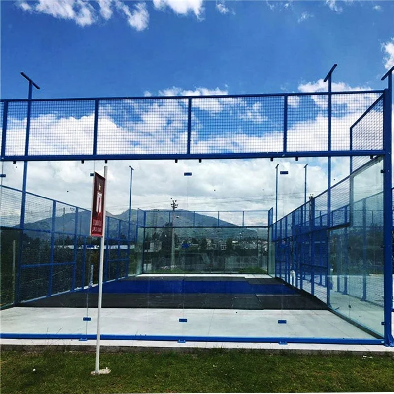 Профессиональный padel court Padel от производителя международный стандарт панорамный теннисный корт по заводской цене