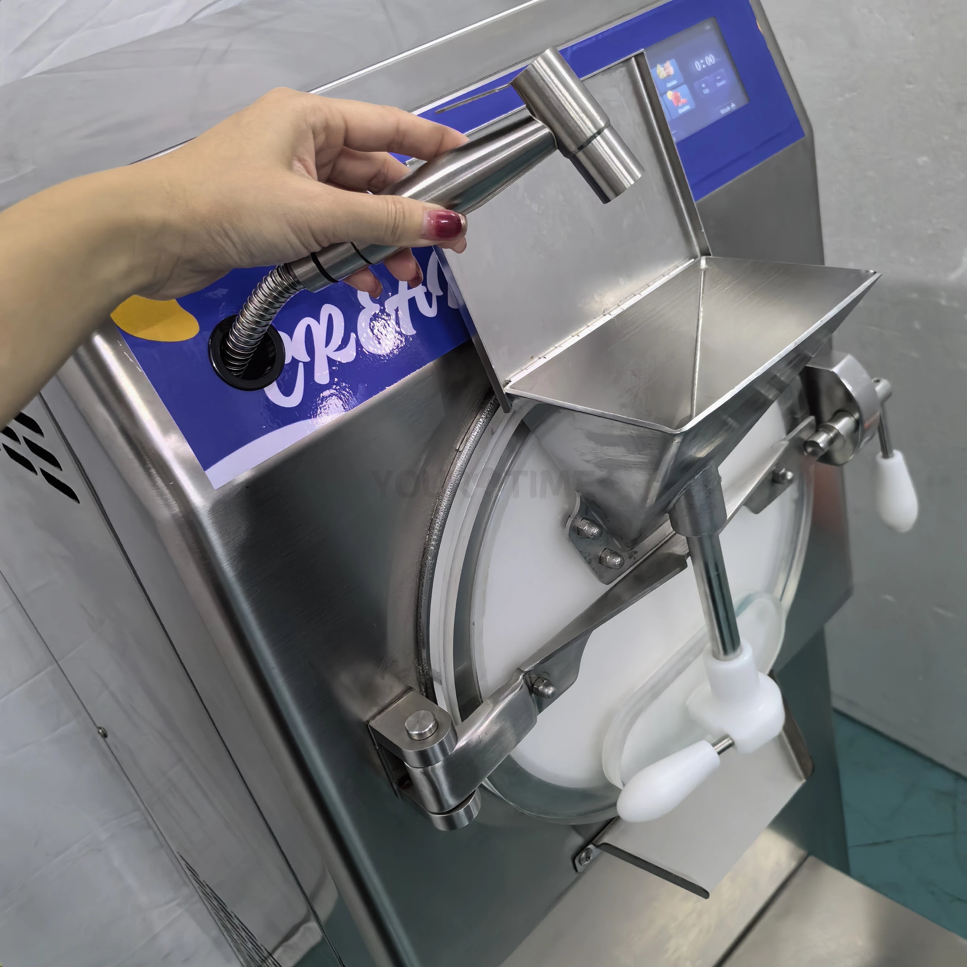 5 Mode 48L/H Commercial ice Cream Machine/Maquina de helado duro Batch Freezer Gelato/talian ice Maker