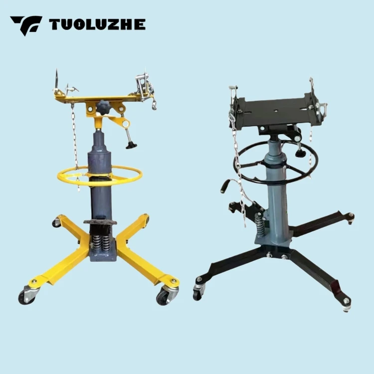 Double pump high-level conveyor transmission jack for gearbox 0.5 ton