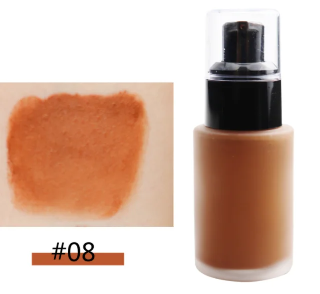 Concealer Face Makeup Liquid Foundation Natural Free Sample OEM Long Lasting Waterproof Private LOGO Female Facial Foundation