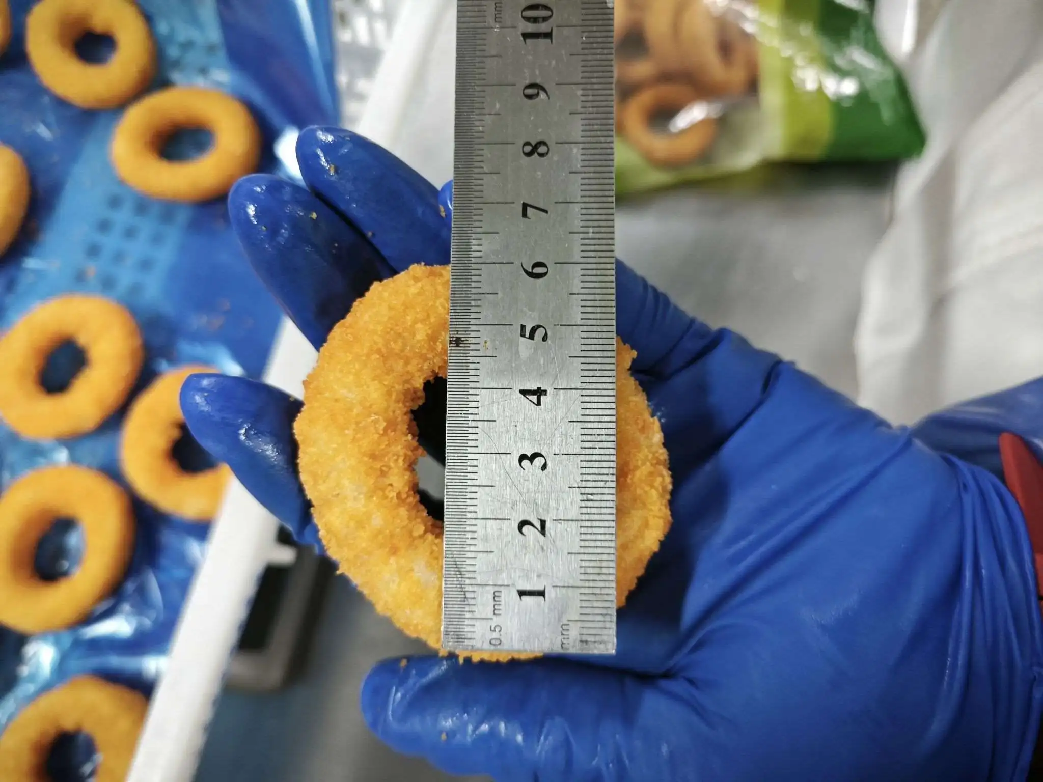 New season breaded squid ring pre-cooked giant squid breaded rings pre-cooked