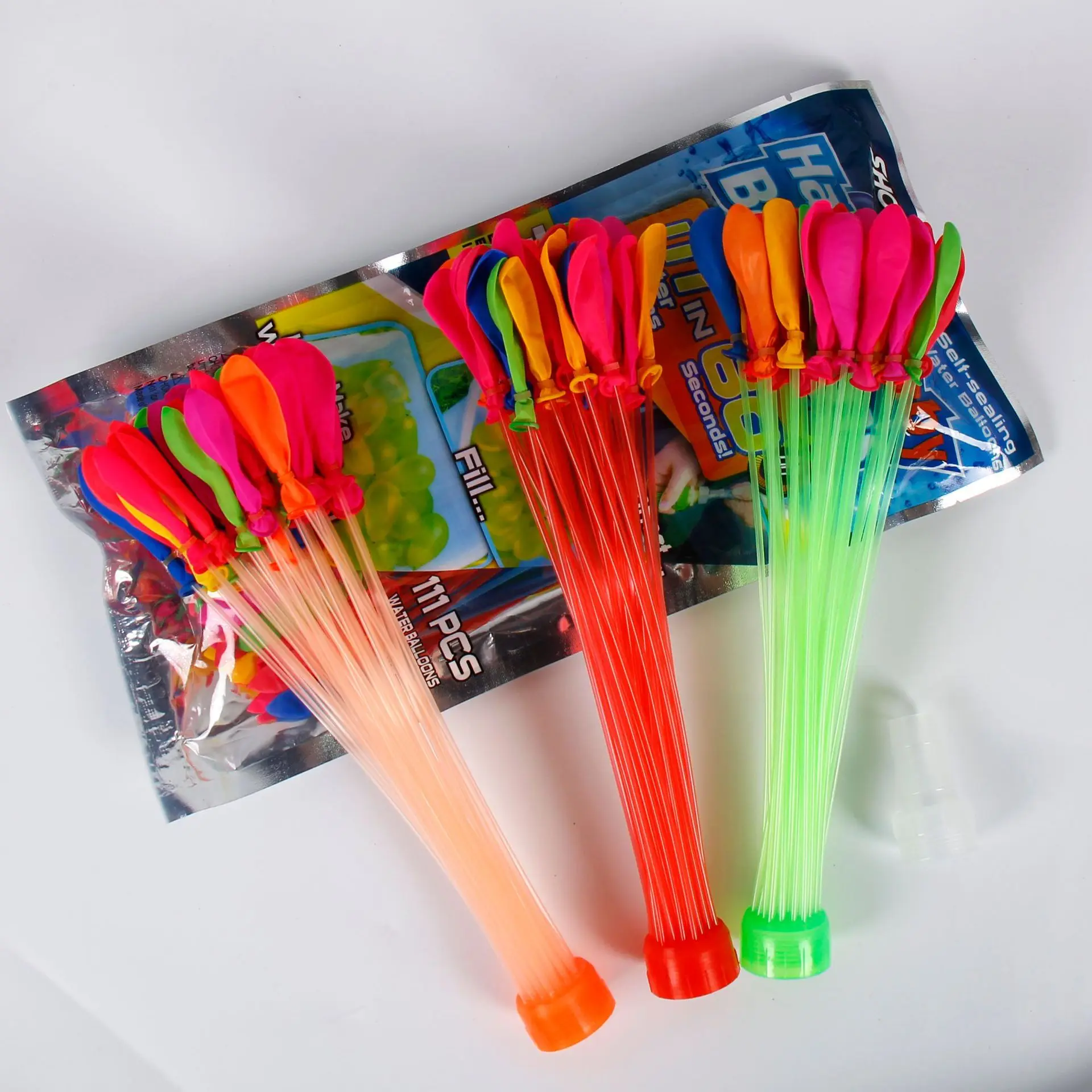Out Door Games 111pcs/bag Latex Water Balloons Quick Fill Self Sealing Summer Toys Bomb Games Toy Party Water Balloons
