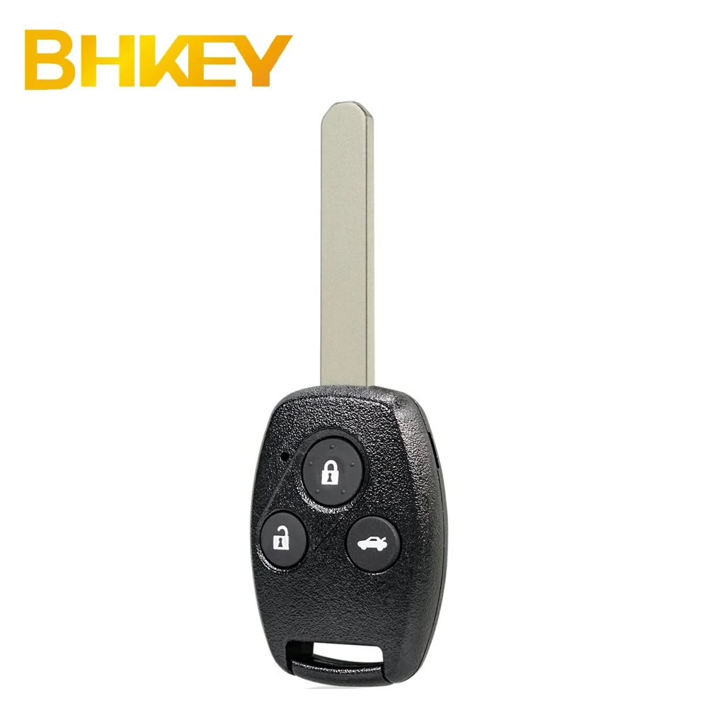 For Honda Accord Element CR-V HR-V Fit City Odyssey Shuttle Civic 4 BTN Remote Key Fob 433Mhz 46 Chip 13 glass Chip G8D-382H-A