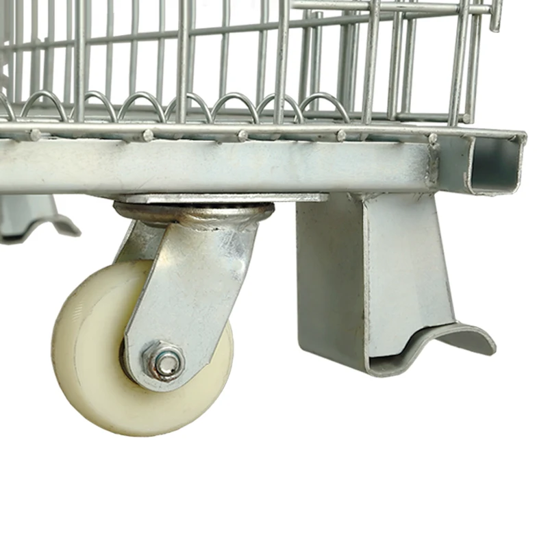 Контейнер из проволочной сетки используемый для хранения различных продуктов логистическая металлическая транспортная промышленная