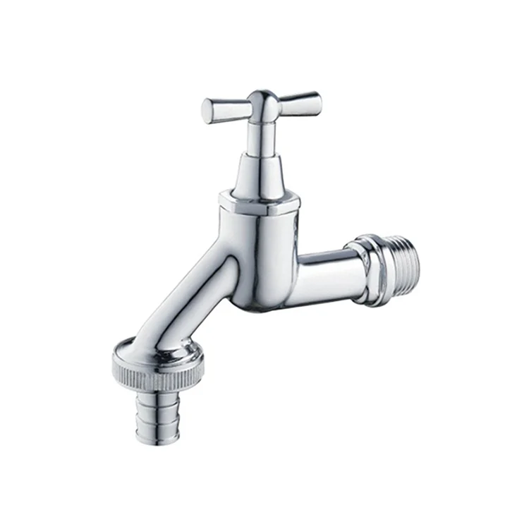 
HELERO HT 100-0224 bibcock chrome plated brass 1/2 inch ball bibcock water tap 