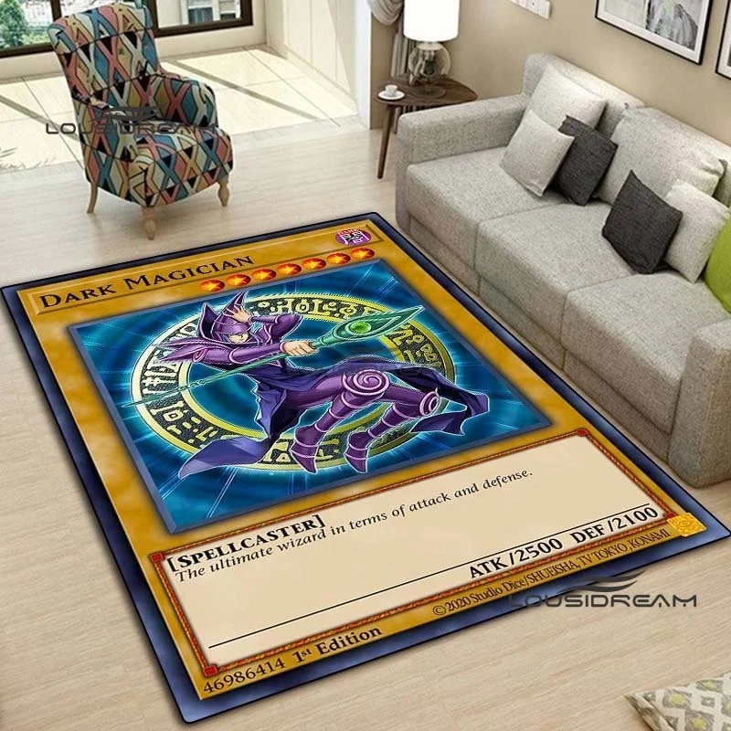 Yu-Gi-Oh CARD Carpets and Rug Classic Cartoon Monster Carpet Floor Mat Living Room Bedroom Decorate Large Area Carpet Kids Room