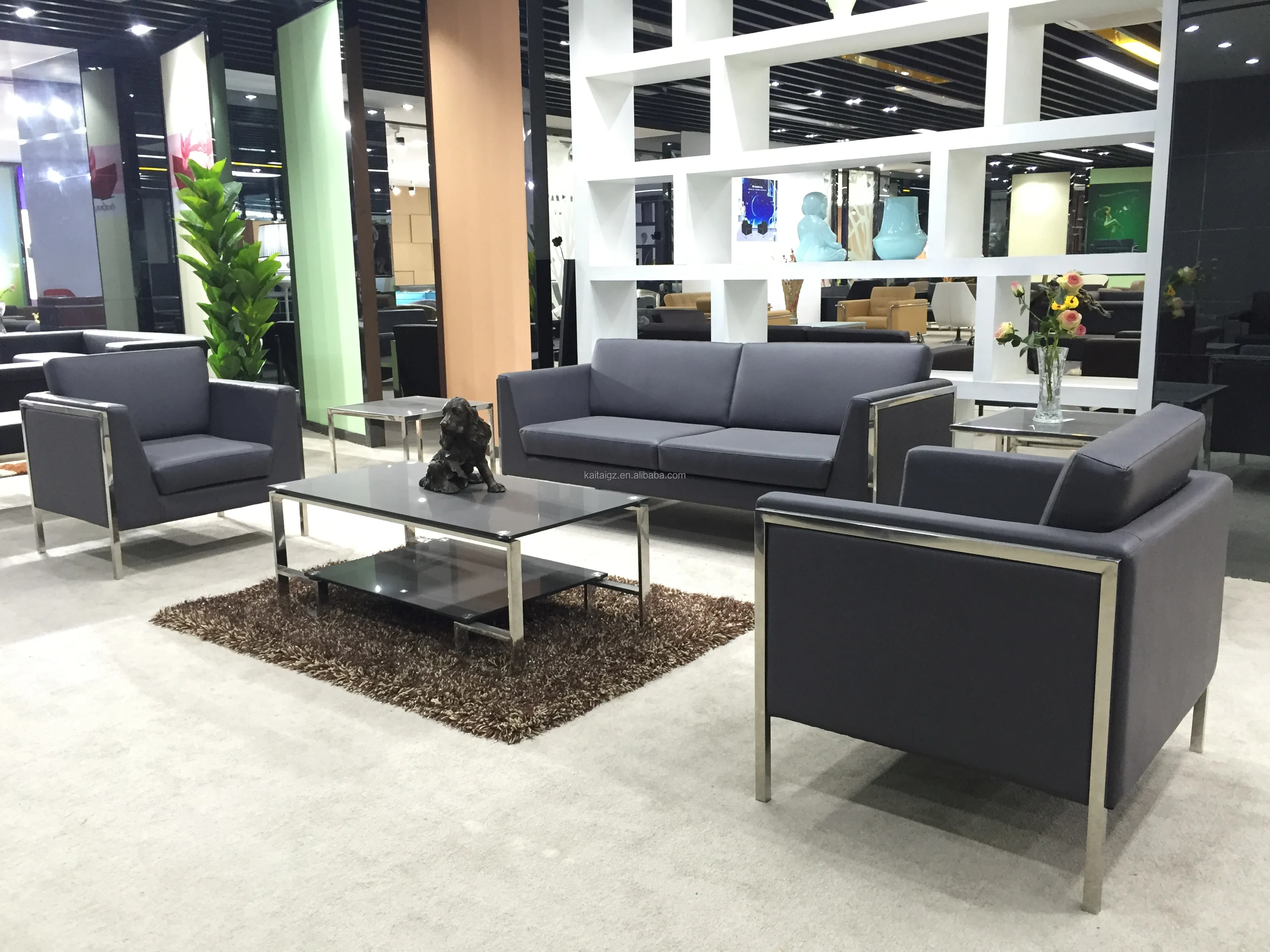 K8807 Simple and classic sofa seat with cheap price for office living room reception