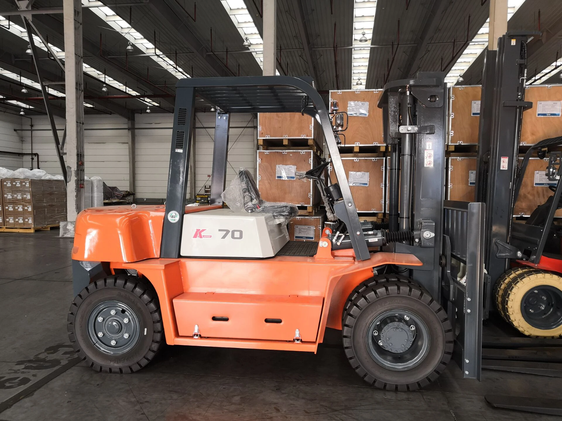 7.0 TON diesel Forklift CPCD70 With the Most Widely Used for Sale